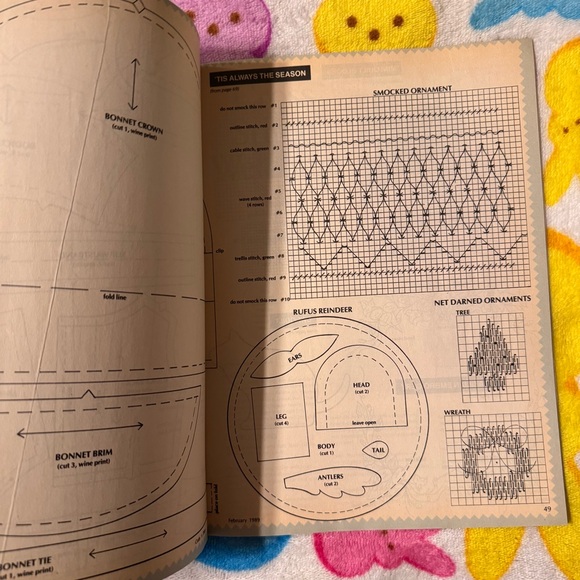 VTG Crafts n Things Magazine Feb 1989 Valentines Day Grannycore Tradwife - Picture 2 of 7